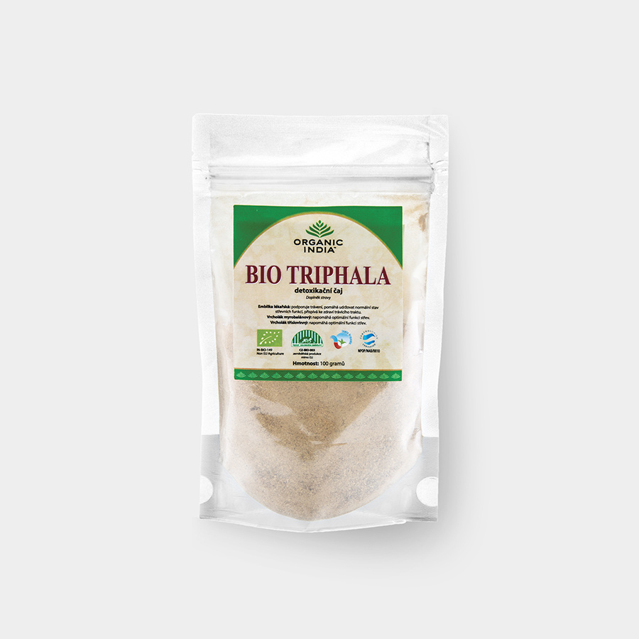 Bio Triphala detoxikační čaj 100g Organic India